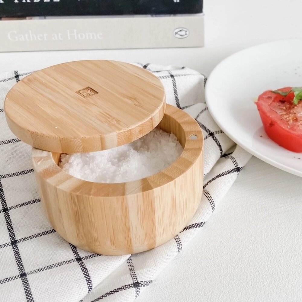 RICARDO Bamboo Salt Cellar - 4X - BNWT (LOWERED PRICE!)